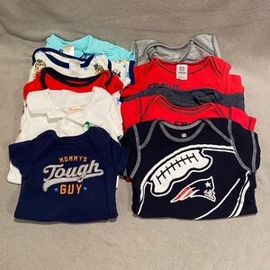 10 pack baby boy 3-6 month onsies